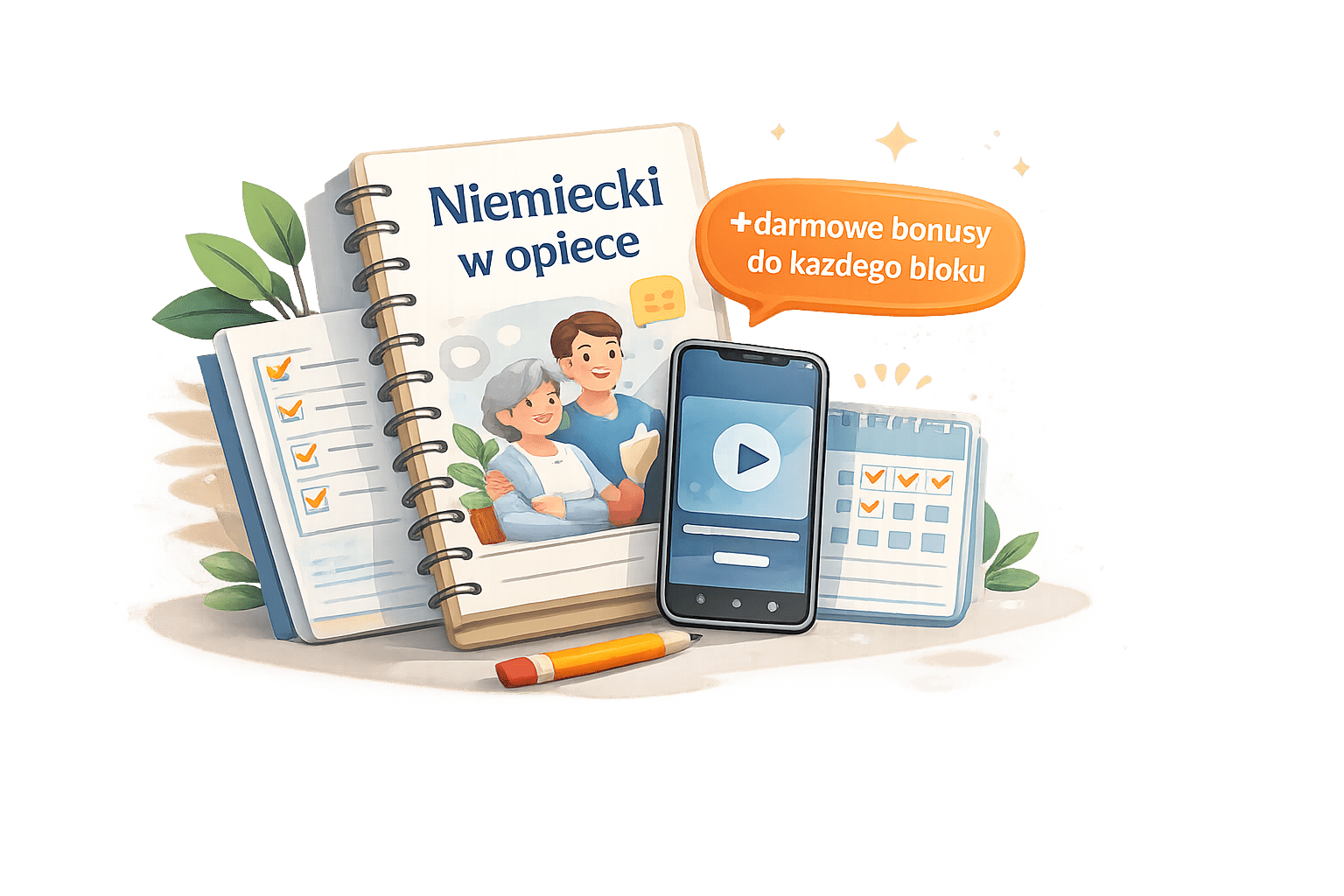 Niemiecki w opiece — kurs